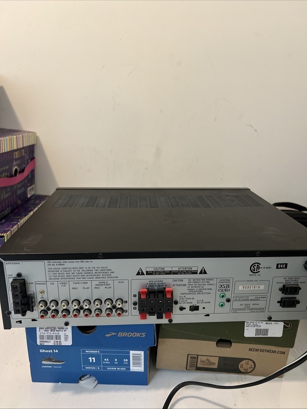 Kenwood KR-A5080 AM-FM Stereo Receiver -TESTED & WORKS Great! gallery