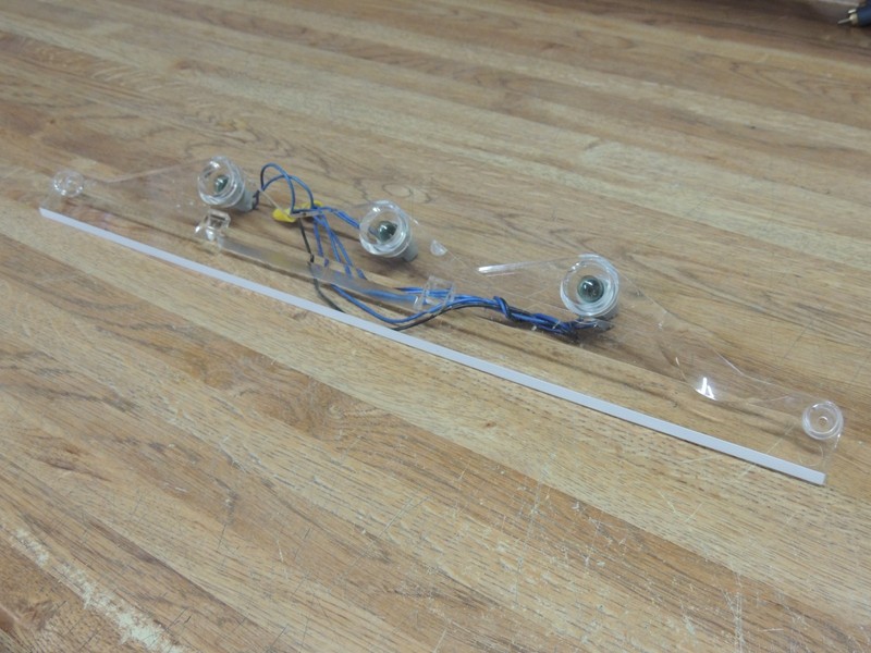 Pioneer SX-750 SX-650 Acrylic Lamp Holder & Lamps & Holders & Wire AEC-251