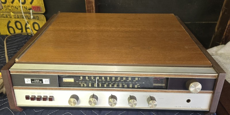 Vintage Stereo Receiver “The Fisher” Model 35A (1970)