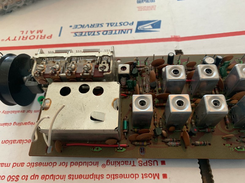 Pioneer SX-424 Vintage Stereo Receiver Parting Out Tuning Capacitor and Board gallery