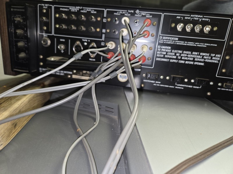 Vintage Kenwood KR 9940 Four Channel Receiver Works Great gallery