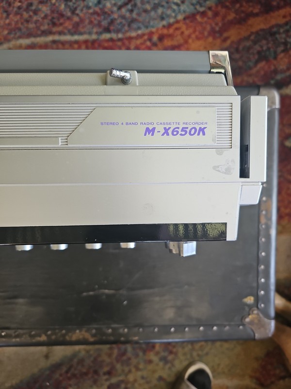 Sanyo M-X650K 4 Speaker Boombox gallery