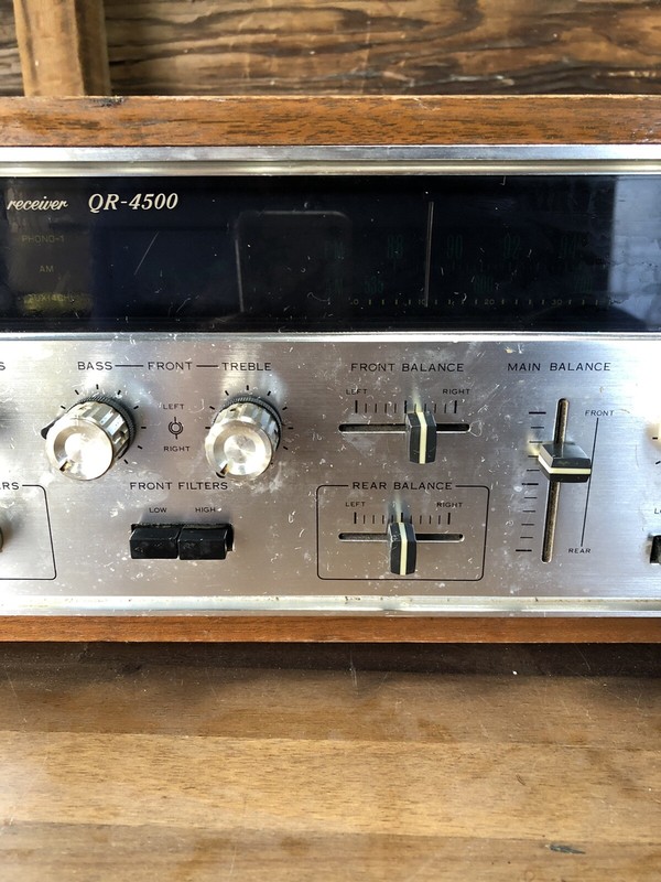 VTG Sansui QR-4500 4 Quad Channel Receiver Integrated Amplifier For Parts gallery