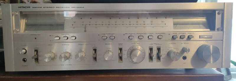 Hitachi 2004Sr Vintage Monster Class G Hitachi SR 2004 AM/FM Stereo Receiver