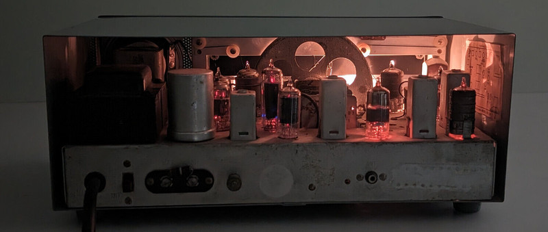 Vintage Hallicrafters CRX-2A 10 Tube, Single Band,FM receiver gallery