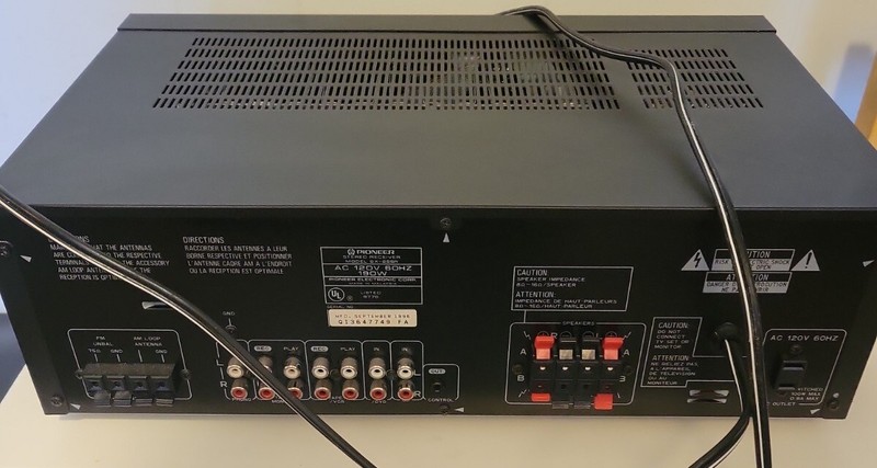 Pioneer Stereo Receiver - Model SX-255R *Tested & Working* No Remote gallery