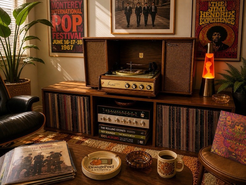🍊Vintage 1960s/70s Magnavox Micromatic Record Player | Model 1SC602 SAVE ME!