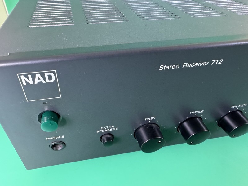 NAD 712 Vintage Stereo AM/FM HiFi Integrated Receiver - 75W /Channel - Must See! gallery