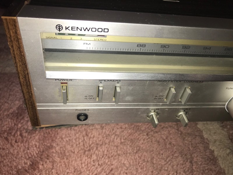vintage Kenwood KR-710 AM/FM stereo receiver gallery