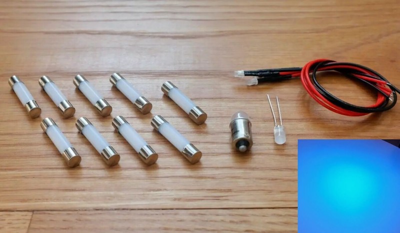 Marantz 2120 receiver replacement LED bulb lamp light set upgrade kit BLUE