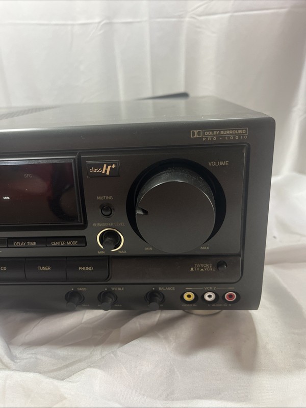 TECHNICS SA-EX600 Surround Sound Receiver With Remote And Power Cord. NICE! gallery