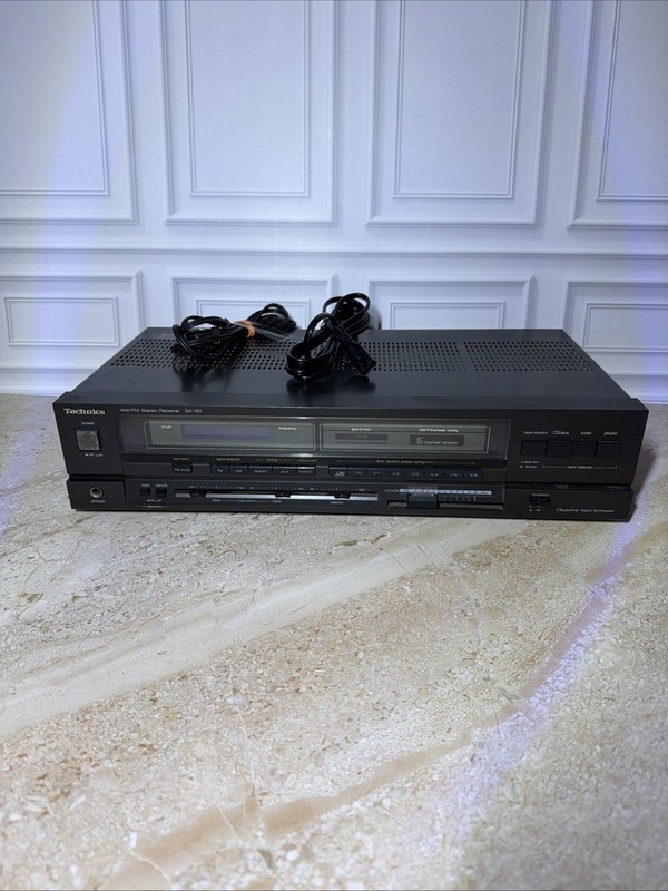 Technics SA-190 AM/FM Stereo Receiver Amp - Vintage Audio Tested Working gallery