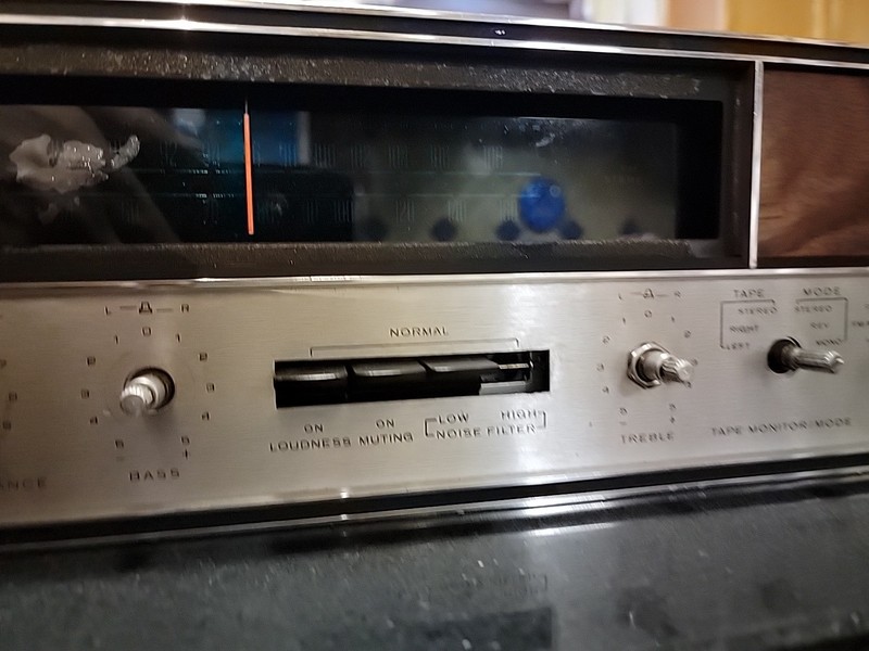 Kenwood Stereo KR-77 Solid State AM/FM Stereo Tuner Amplifier - For Parts *READ* gallery