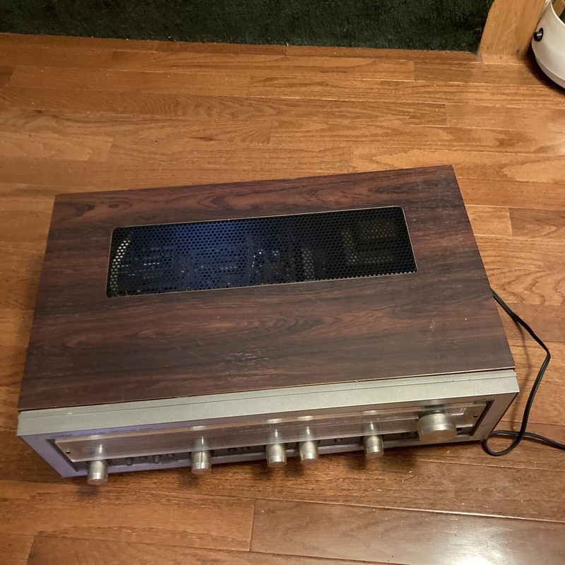 Luxman R-3045 AM FM Stereo Tuner Amplifier Receiver Works Vintage gallery
