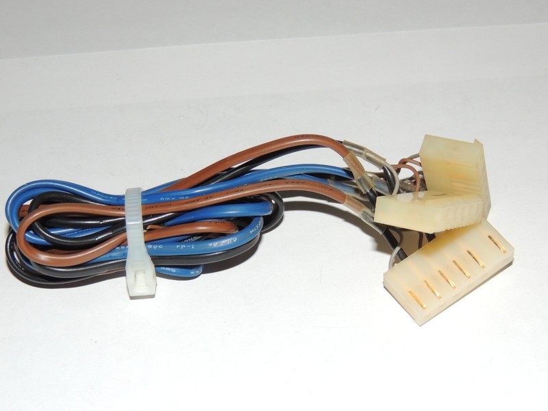 Sansui QRX-9001 QRX-8001 6 Pin Type E Connector & Wire (3 Total.) 2420490 gallery
