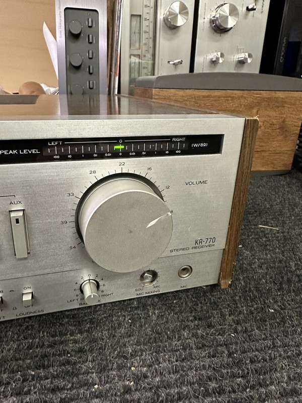 Kenwood KR-770 Vintage 2 Channel Receiver (working/w Issues. Read Description) gallery