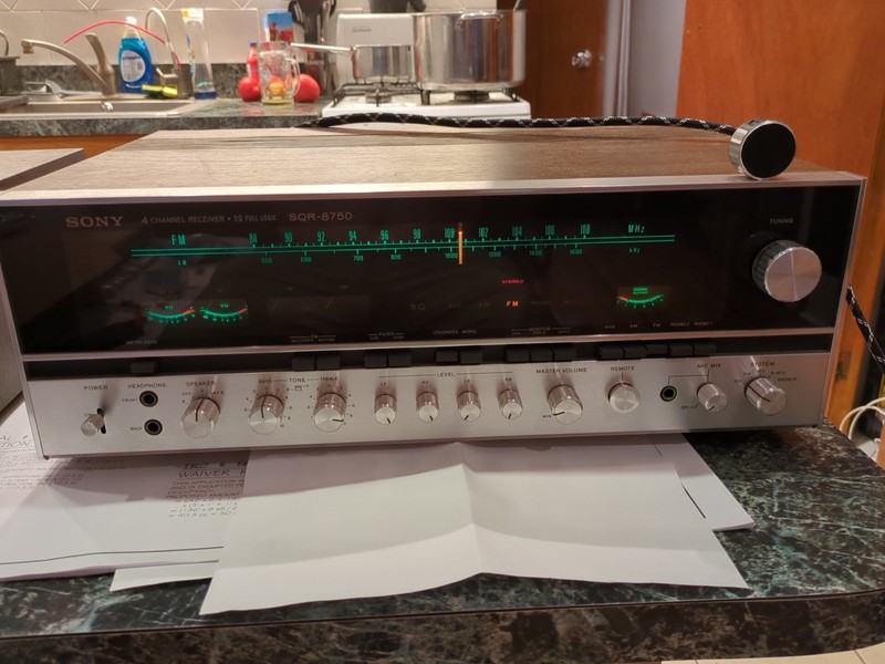 Sony SQR8750 Quadraphonic Receiver gallery