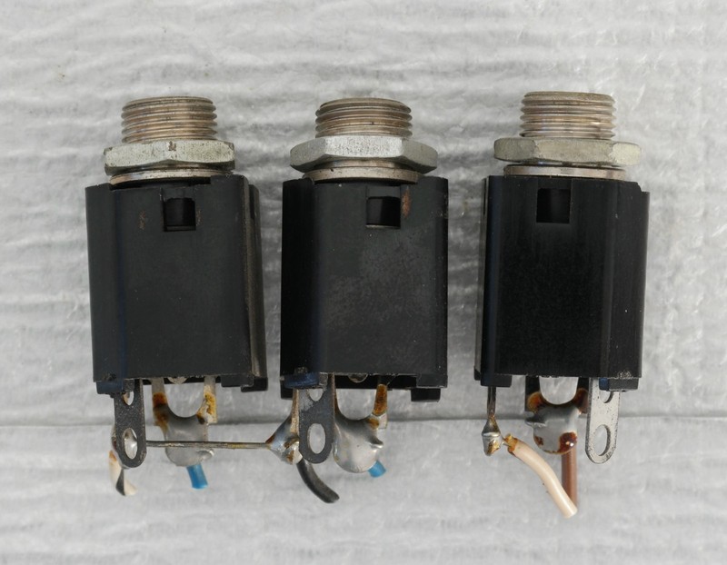 HH Scott HSS-20 Receiver Part : Phones/Mic Input Jacks