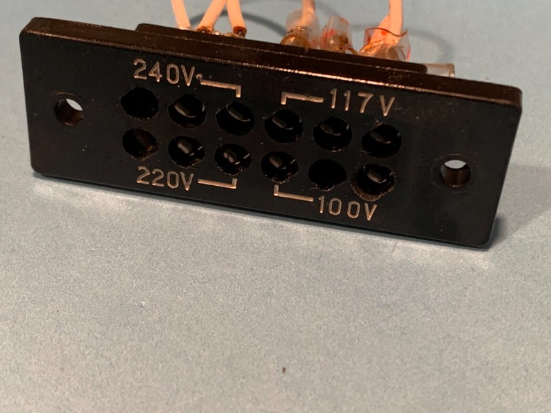 Sansui 2000 Stereo Receiver Parting Out Original Voltage Selector + Plug gallery