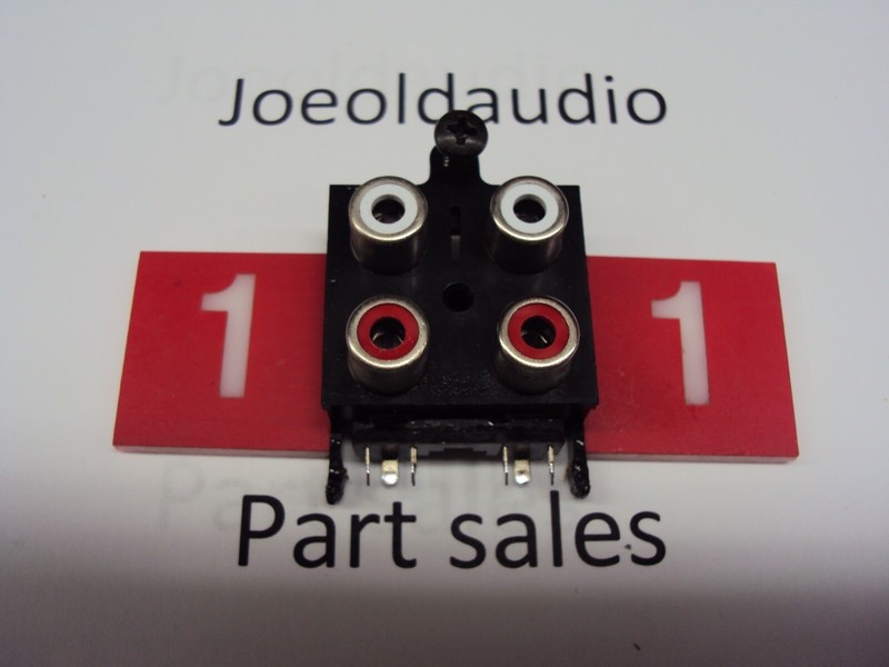 Technics SA-EX-140 Original RCA Jack Panel Read More Below Parting Out SA-EX-140