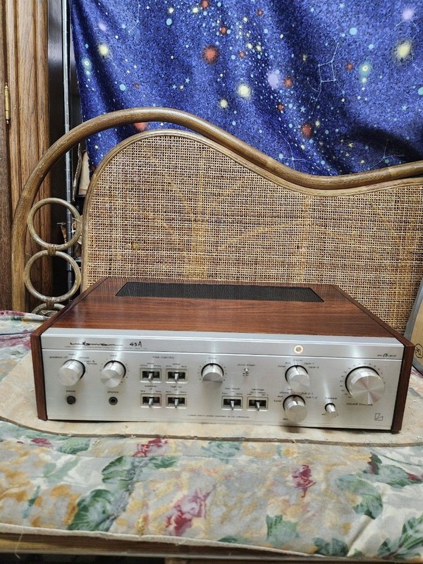 LUXMAN L-45A Integrated Amplifier Restored EX Made in Japan Stereo Amp Esp.51