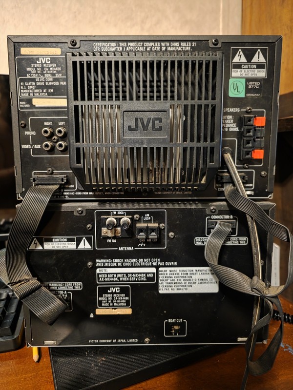 JVC CA-MX44BK Stereo For Parts Only gallery