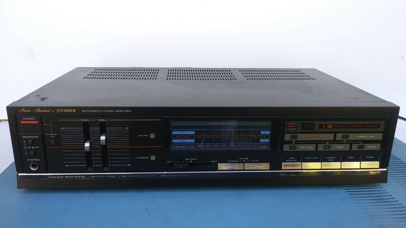Fisher CA-875 good working Integrated Stereo Amplifier parts Parting Out , g323