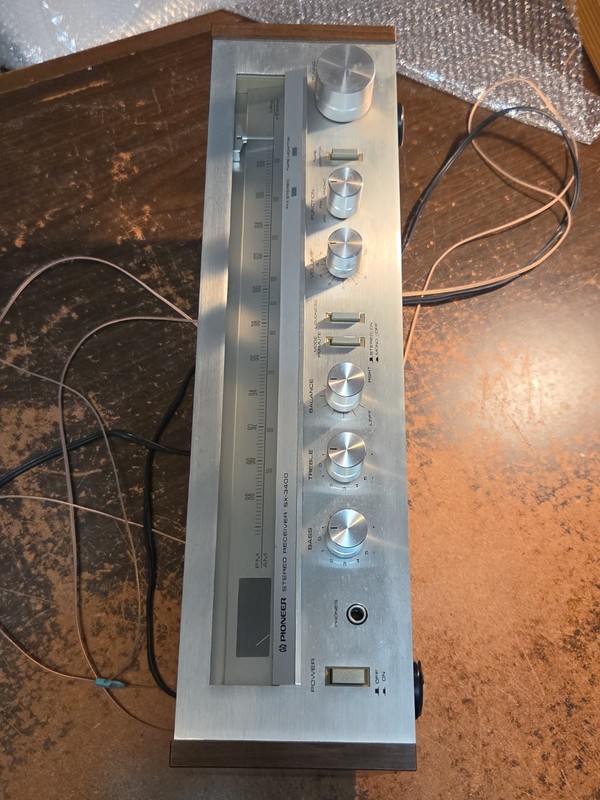 PIONEER SX-3400 Vintage 60 Watt Stereo Reciever gallery
