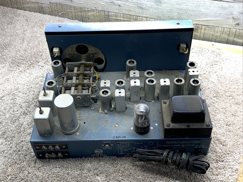 RCA FM/AM TUBE Tuner HIGH FIDELITY ST-1 Mi-12107. - 176 gallery