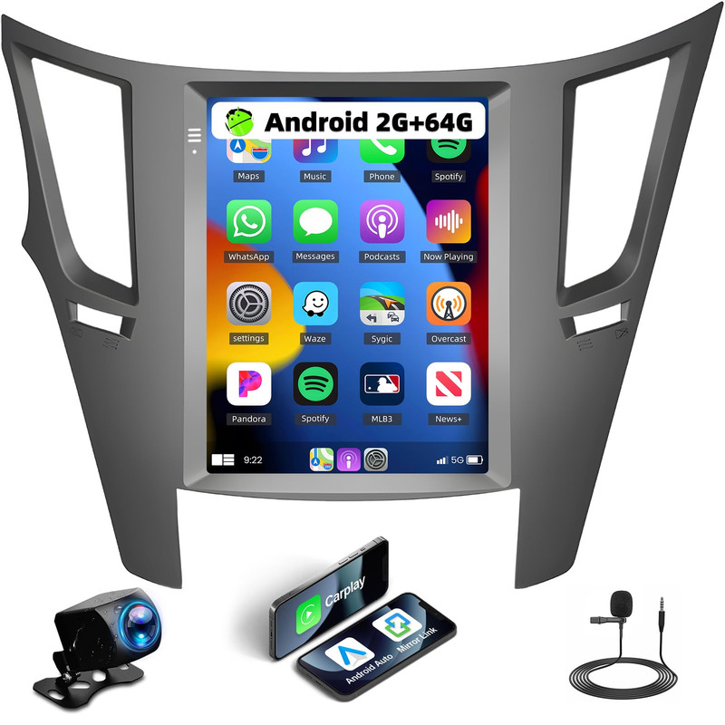 Unitopsci 2G64G Android Car Radio Stereo For Subaru Outback Legacy 2010-2014