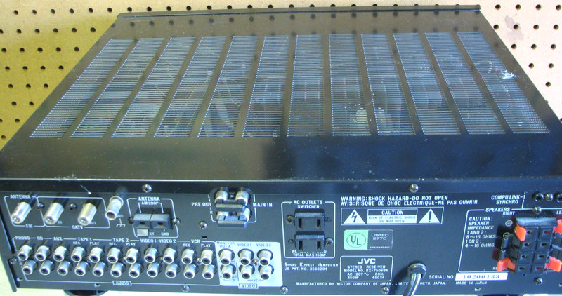 Vintage JVC RX-750V FM/AM COMPUTER CONTROLLED RECEIVER .. DYNAMIC QUARTZ LOCK gallery