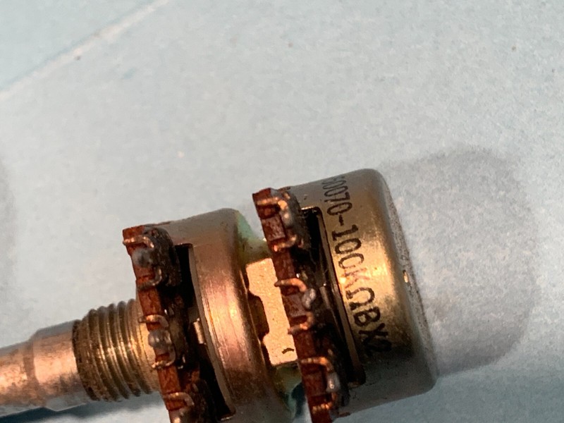 Kenwood KR-9340 Vintage Quad Receiver Parting Out Treble Potentiometer #2 gallery