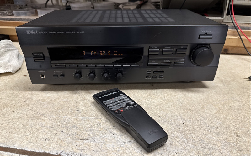 Yamaha RX-496 Stereo Receiver w/Remote