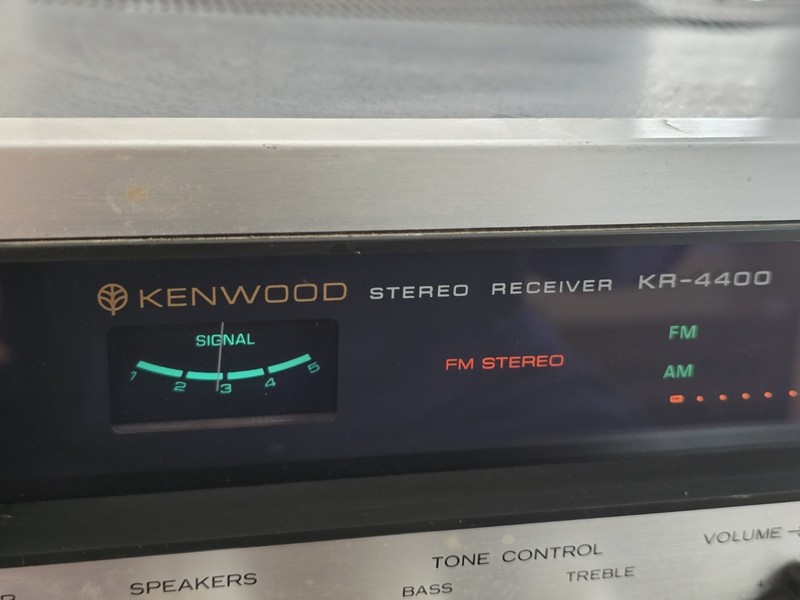 Vintage Kenwood AMP KR-4400 Stereo AM FM Receiver Vintage 1970s | Works READ gallery