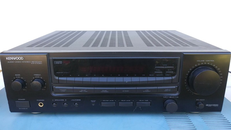 Kenwood KR-V7060 good working Audio-Video Stereo Receiver parts Parting Out,g322