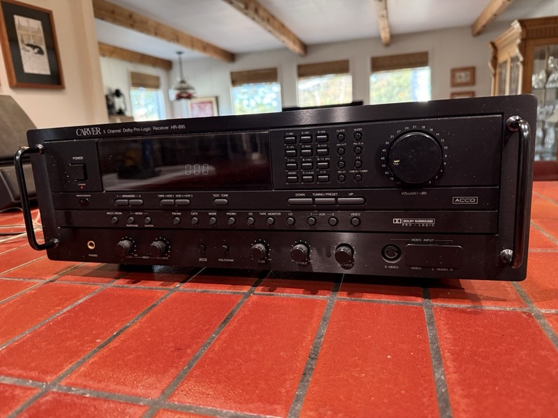 Carver HR 895EX 5 Channel Dolby Pro-Logic AV Receiver With Original Box gallery
