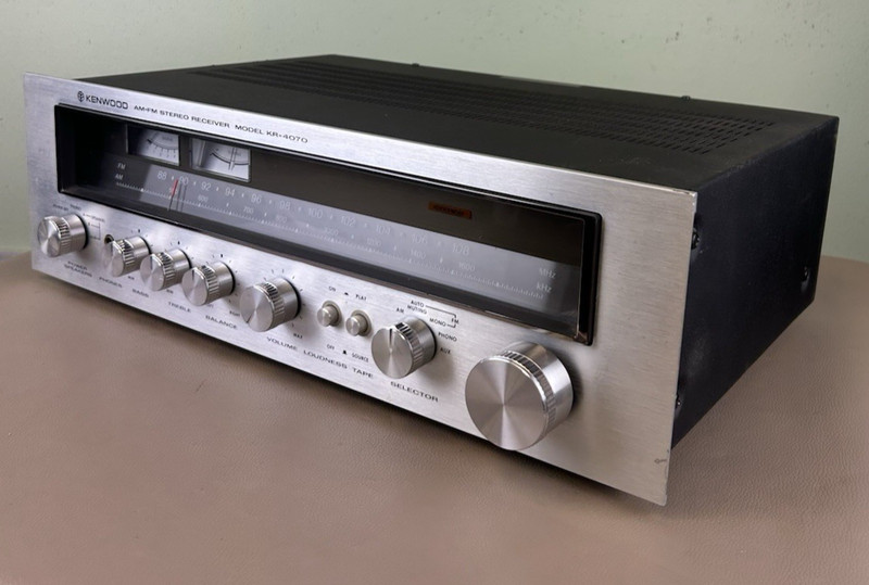 KENWOOD KR-4070 STEREO RECEIVER PARTS/REPAIR gallery