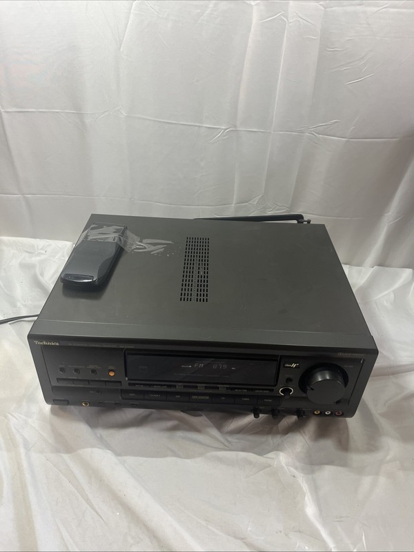 TECHNICS SA-EX600 Surround Sound Receiver With Remote And Power Cord. NICE! gallery