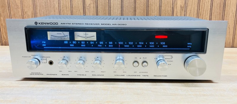 Kenwood KR-3090 AM/FM Stereo Receiver: Tested/Service/Working. New LED's. 26 WPC gallery
