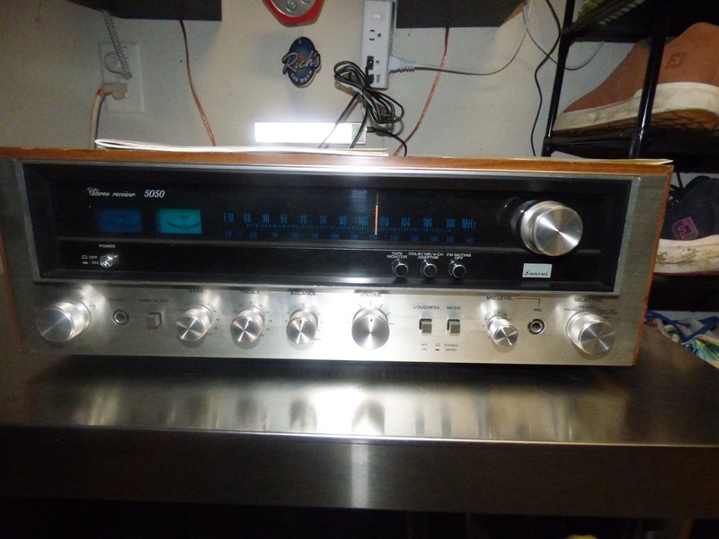 Sansui model5050 vintage receiver tested and fully working bundle manual plus