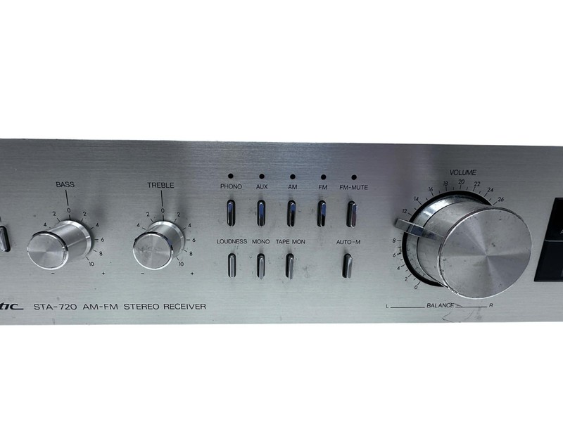 Realistic STA-720 Vintage Stereo Receiver Tested Working Phono Japan gallery