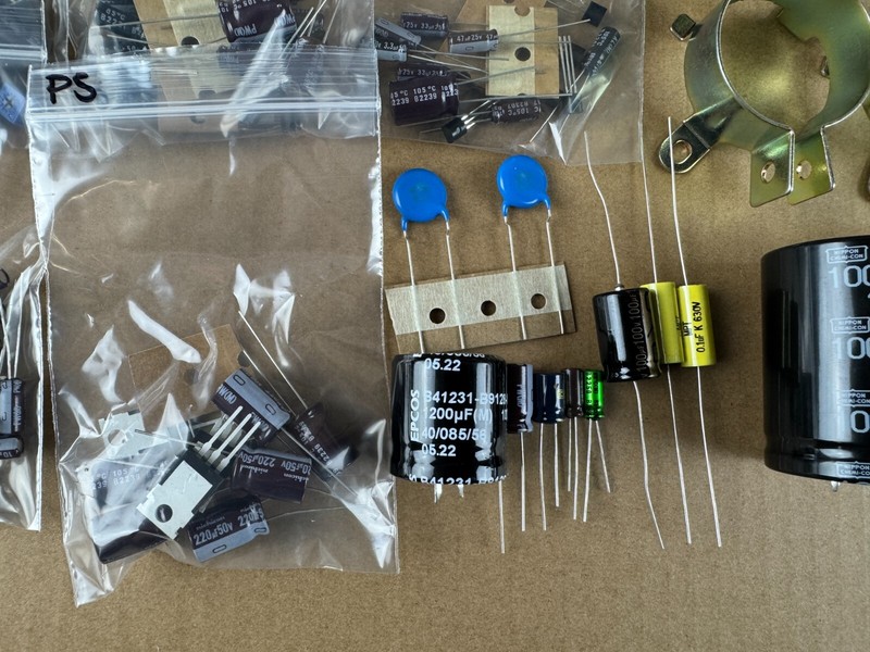 Sansui 7000 Complete Rebuild Kit High-Quality Receiver Recap Caps Transistors gallery