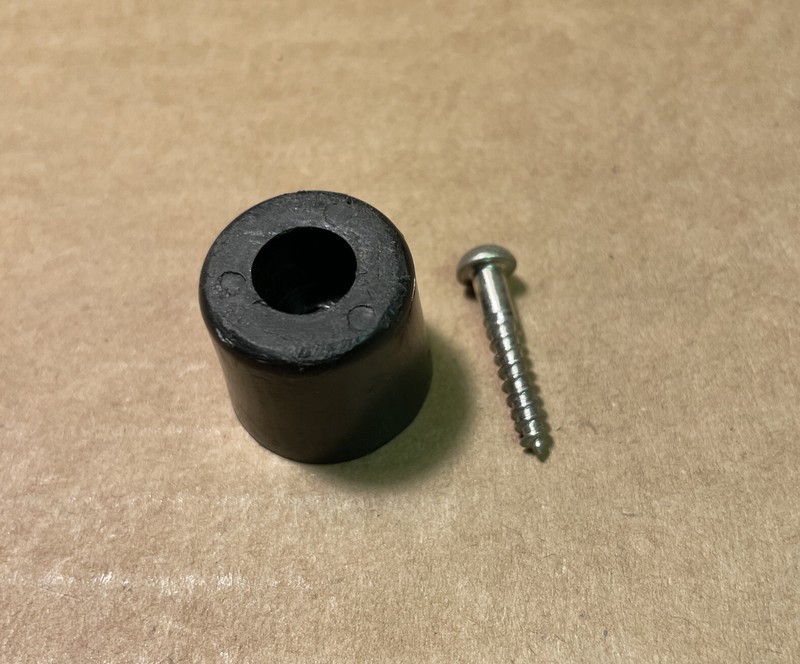 Sansui 5000 A/X Genuine Parts: 1 (single) Leg Foot