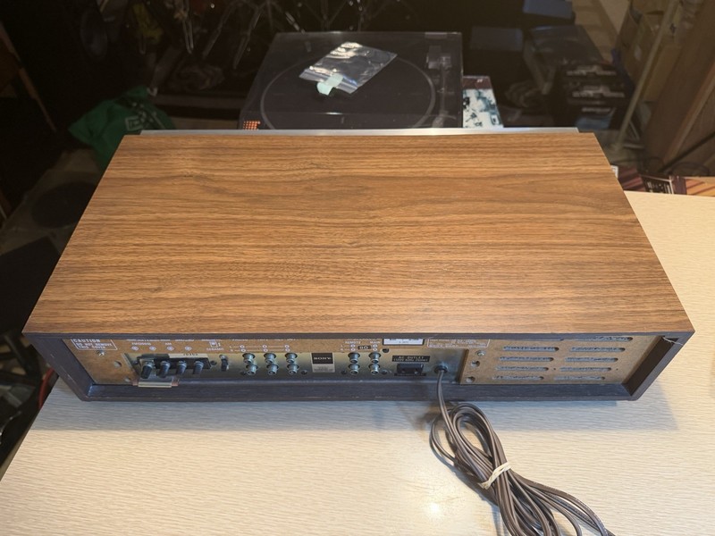 VINTAGE SONY HST-118A AM-FM 8-TRACK STEREO RECEIVER VERY RARE FRESH SERVICE🔥🎶 gallery