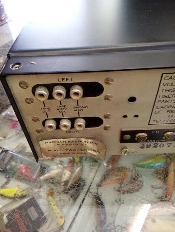 Harmon Kardon Two Hundred Receiver For Parts Or Repair gallery
