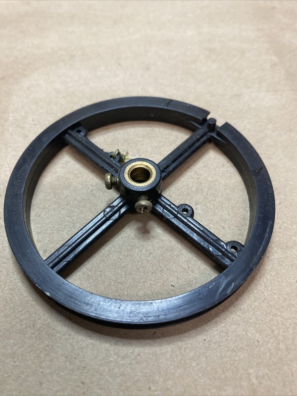 Sansui 210 receiver parts, tuner wheel