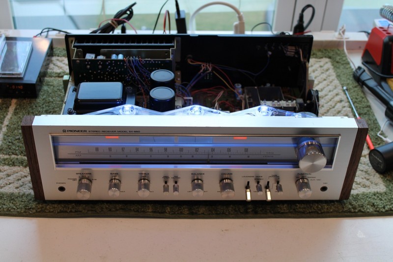 Pioneer SX-650 Receiver Tested works Great gallery