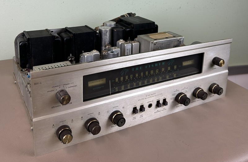 FISHER 800C TUBE RECEIVER PARTS/REPAIR
