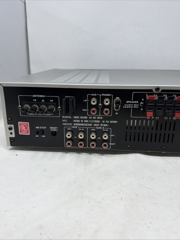 AKAI AA-R32 Stereo Receiver Computer Controlled Amplifier Audio System Works gallery