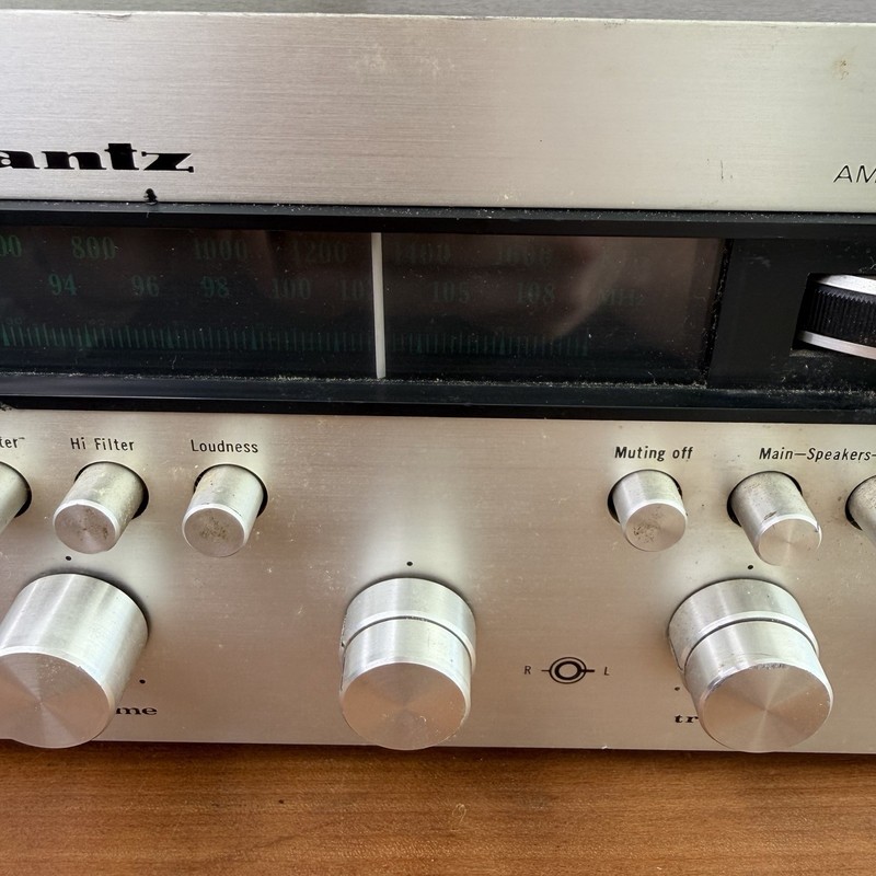Marantz Model Twenty Two 22 Vintage Stereo Receiver Works -Broken Selector Knob gallery